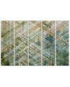 Canvas print 5-part - Abstract geometric shapes | FEEBY