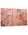 Canvas print 5-part - Abstract geometric shapes | FEEBY