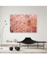 Canvas print 5-part - Abstract geometric shapes | FEEBY