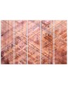 Canvas print 5-part - Abstract geometric shapes | FEEBY