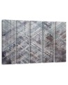 Canvas print 5-part - Abstract geometric shapes | FEEBY