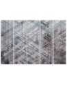 Canvas print 5-part - Abstract geometric shapes | FEEBY