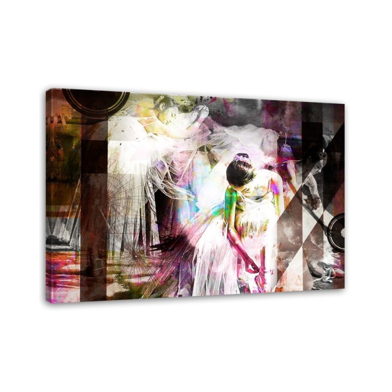 Canvas prints for modern living room - Ballerina abstract | FEEBY