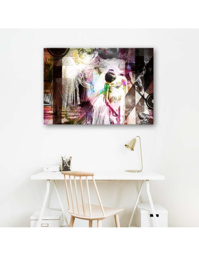 Canvas prints for modern living room - Ballerina abstract | FEEBY