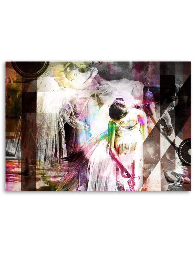 Canvas prints for modern living room - Ballerina abstract | FEEBY