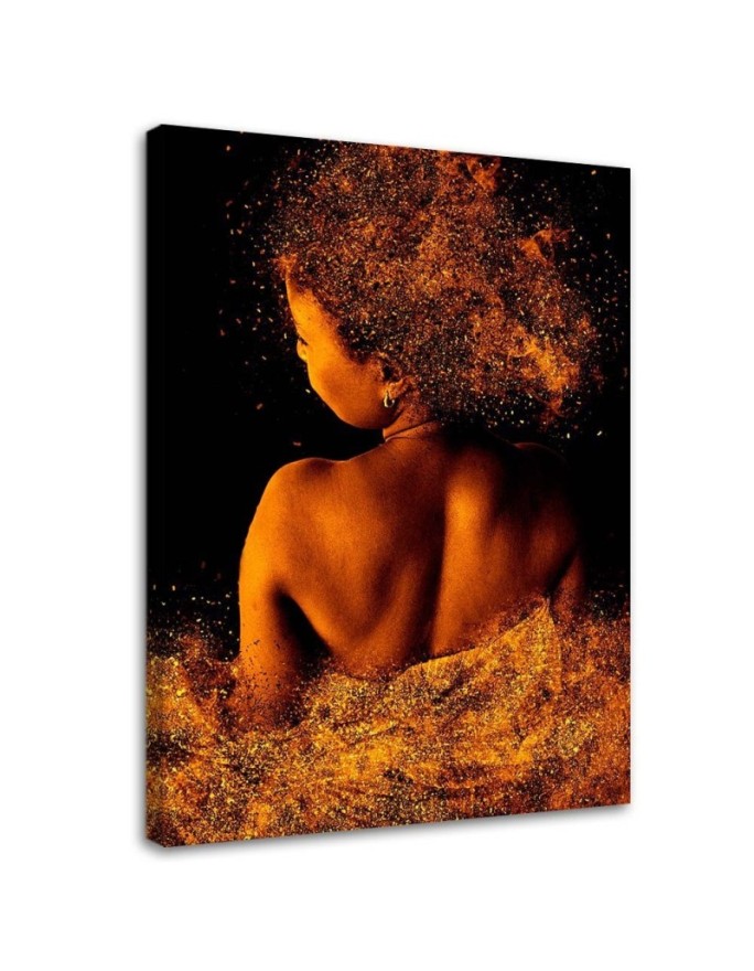 Canvas print Young woman in...