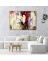 Canvas painting - Woman in a hat watercolour | FEEBY