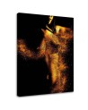 Canvas painting for bedroom - Sexy woman in gold dust | FEEBY