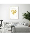 Glamour Canvas prints - Shine bright like a diamond | FEEBY