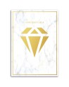 Glamour Canvas prints - Shine bright like a diamond | FEEBY