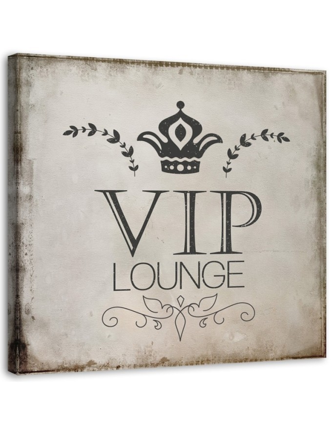 Canvas prints of glamour - VIP lounge caption | FEEBY