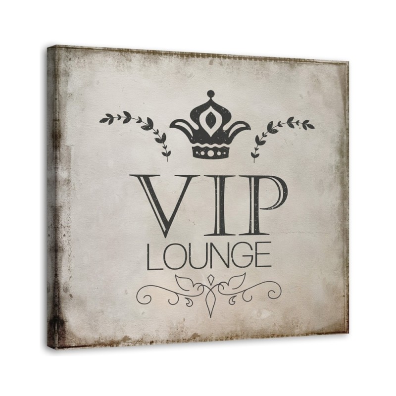 Canvas prints of glamour - VIP lounge caption | FEEBY
