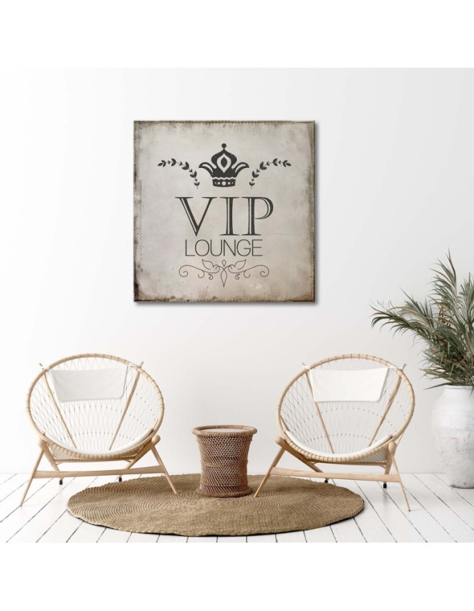 Canvas prints of glamour - VIP lounge caption | FEEBY