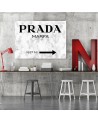 Glamour canvas painting - Prada Marfa Grey | FEEBY