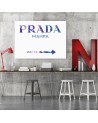 Glamour canvas painting - Prada Marfa Purple | FEEBY