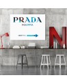 Glamour canvas painting - Prada Marfa Blue | FEEBY