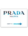 Glamour canvas painting - Prada Marfa Blue | FEEBY