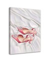 Glamour wall art painting - Pair of pink shoes | FEEBY