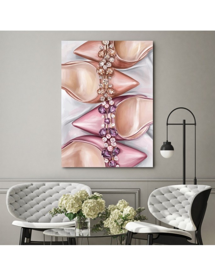 Fashion wall art paintings - Diamond pair of shoes | FEEBY
