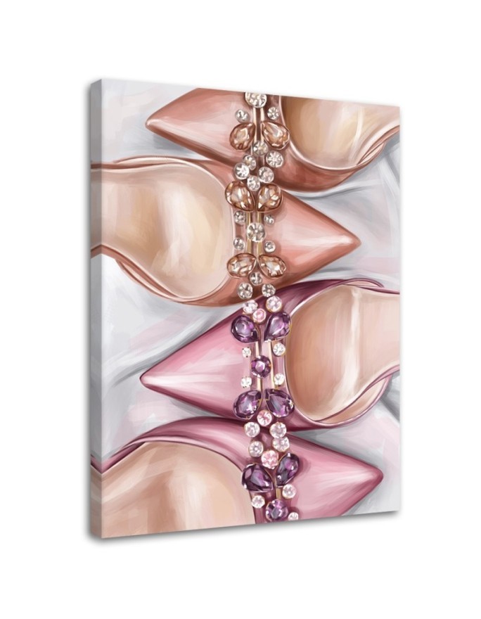 Fashion wall art paintings - Diamond pair of shoes | FEEBY