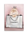 Glamour Canvas paintings - Cat in a chanel bag | FEEBY