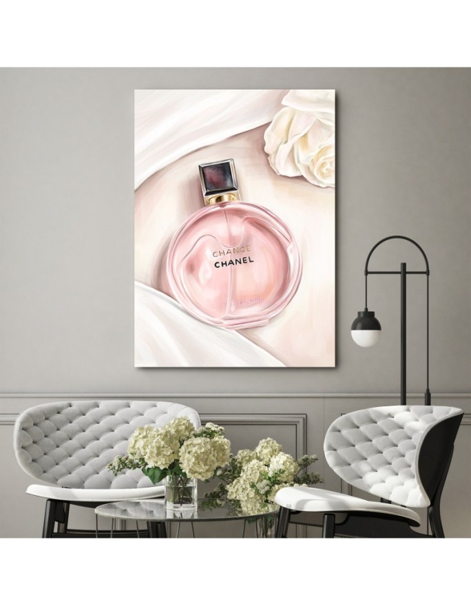 Glamour wall art paintings - Chanel perfume | FEEBY