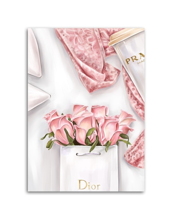 Canvas print Roses in a...