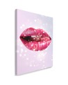 Canvas prints for the bedroom - Pink lips from Dmitry Belov | FEEBY