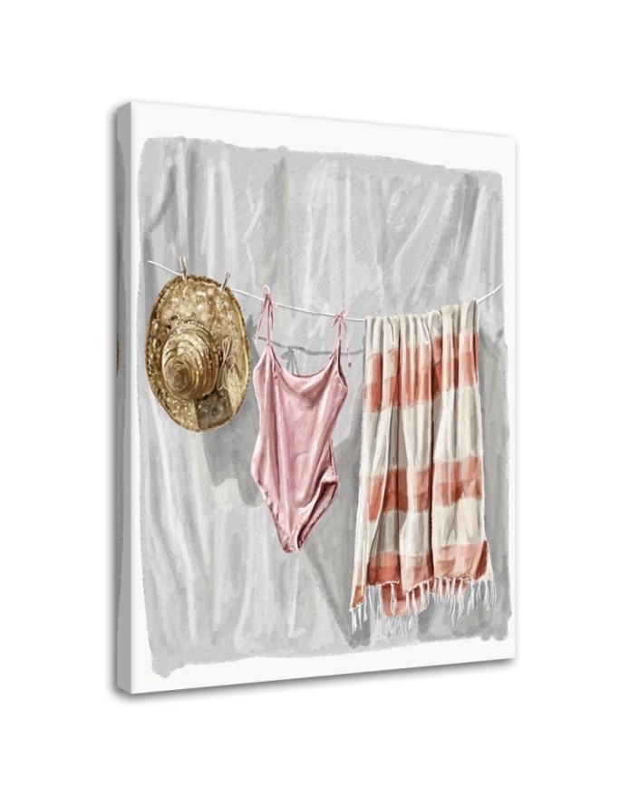 Canvas prints idea for living room - Laundry glamour | FEEBY