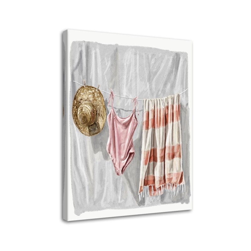 Canvas prints idea for living room - Laundry glamour | FEEBY