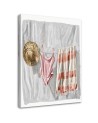 Canvas prints idea for living room - Laundry glamour | FEEBY
