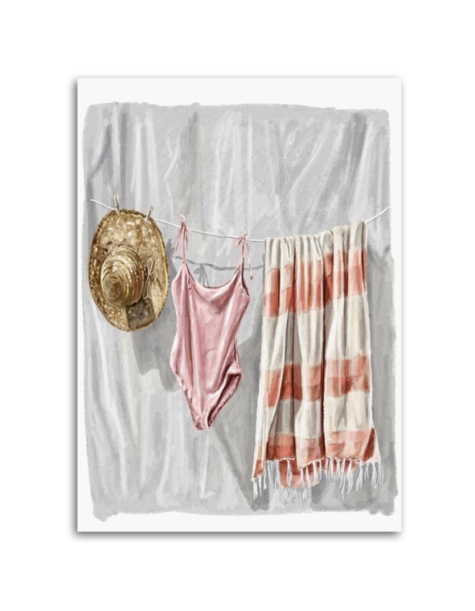 Canvas prints idea for living room - Laundry glamour | FEEBY