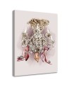 Stylish Canvas prints - Crystal chandelier glamour shoes | FEEBY