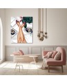 Canvas prints for bedroom glamour - Shoes fashion woman's legs | FEEBY