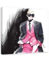 Stylish Canvas prints - Fashion Woman Paris Irina Sadykova | FEEBY
