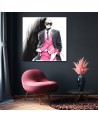 Stylish Canvas prints - Fashion Woman Paris Irina Sadykova | FEEBY