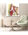 Canvas prints glamour - Model Woman Fashion Irina Sadykova | FEEBY