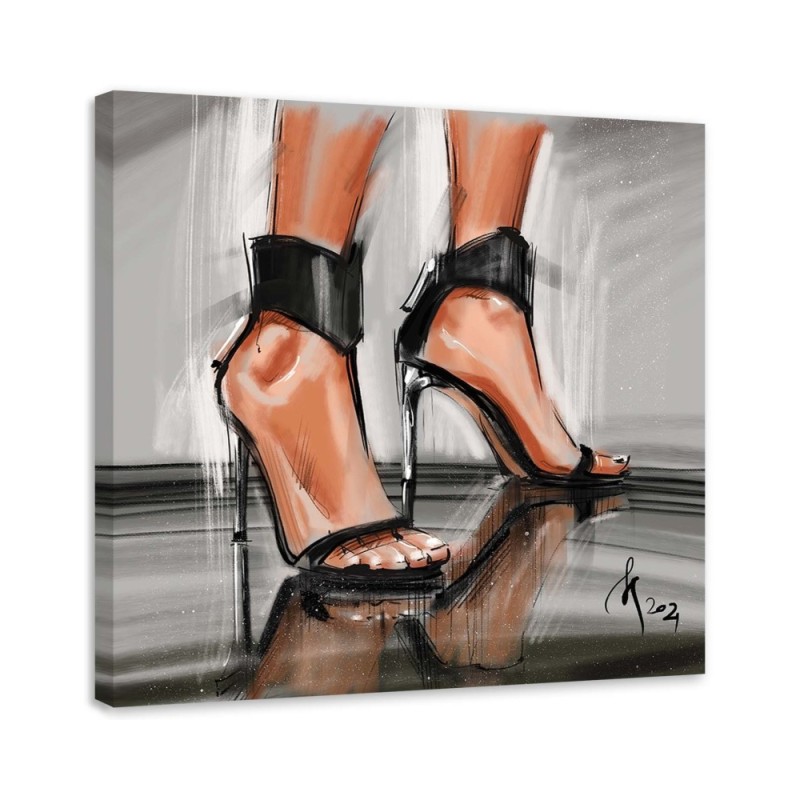 Glamour Canvas paintings - Shoes Fashion Irina Sadykova | FEEBY