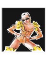 Wall Canvas painting - Model Fashion Music Woman Irina Sadykova | FEEBY