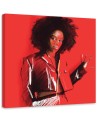 Murals Canvas prints - Versace Portrait Red Fashion Woman Irina Sadykova | FEEBY