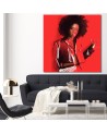 Murals Canvas prints - Versace Portrait Red Fashion Woman Irina Sadykova | FEEBY