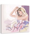 Glamour Canvas prints - Model Fashion Blonde Woman Irina Sadykova | FEEBY