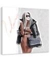 Stylish Canvas prints - Woman Autumn Fashion Walk Irina Sadykova | FEEBY