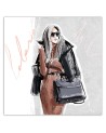Stylish Canvas prints - Woman Autumn Fashion Walk Irina Sadykova | FEEBY