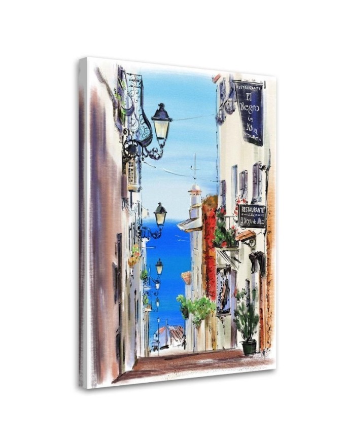 Stylish Canvas prints - Italy Street Walk View Irina Sadykova | FEEBY