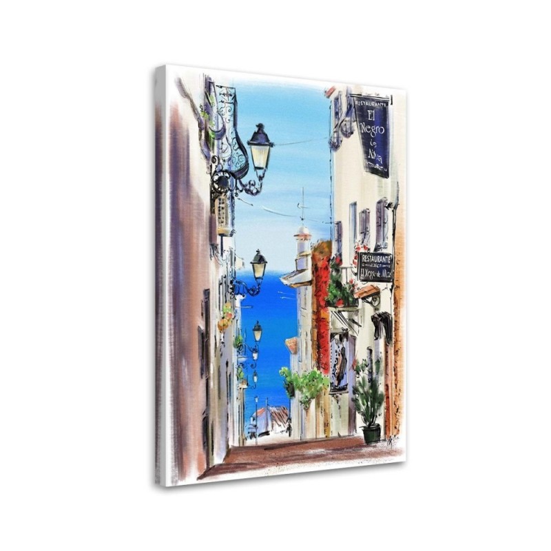 Stylish Canvas prints - Italy Street Walk View Irina Sadykova | FEEBY