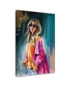 Fashionable Canvas prints - Model Woman glamour Irina Sadykova | FEEBY