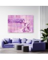 Pictures on Canvas glamour Woman on pink background | FEEBY