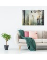 Bedroom painting - Abstract face of a woman in a forest | FEEBY