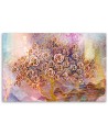 Canvas prints for modern living room - Flowers tree of life | FEEBY